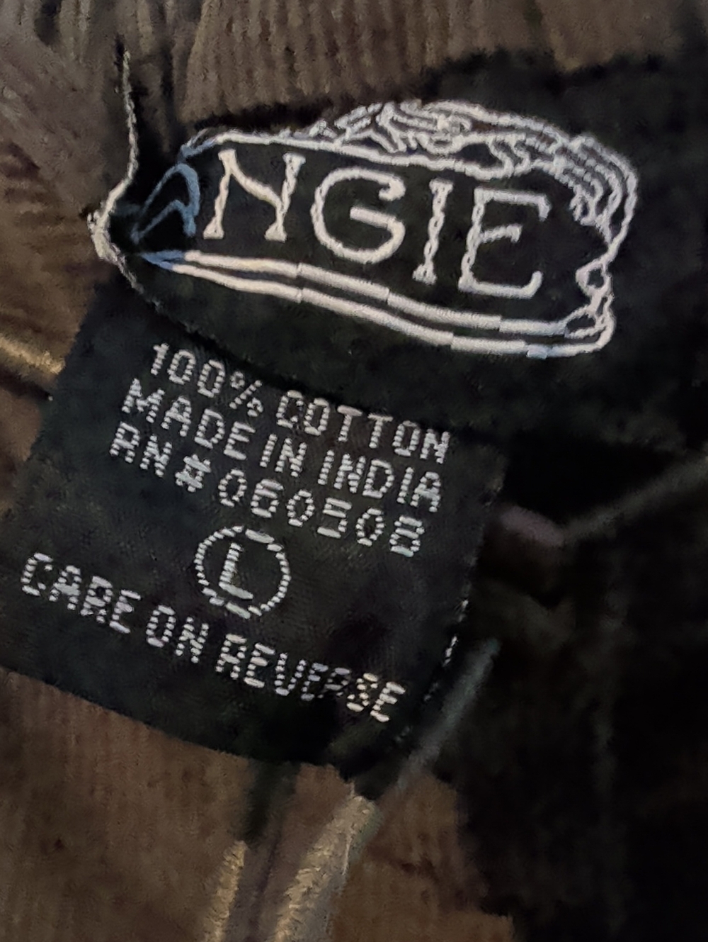 Angie Green Cordory Cargo Jogger Pants - Picture 3 of 4